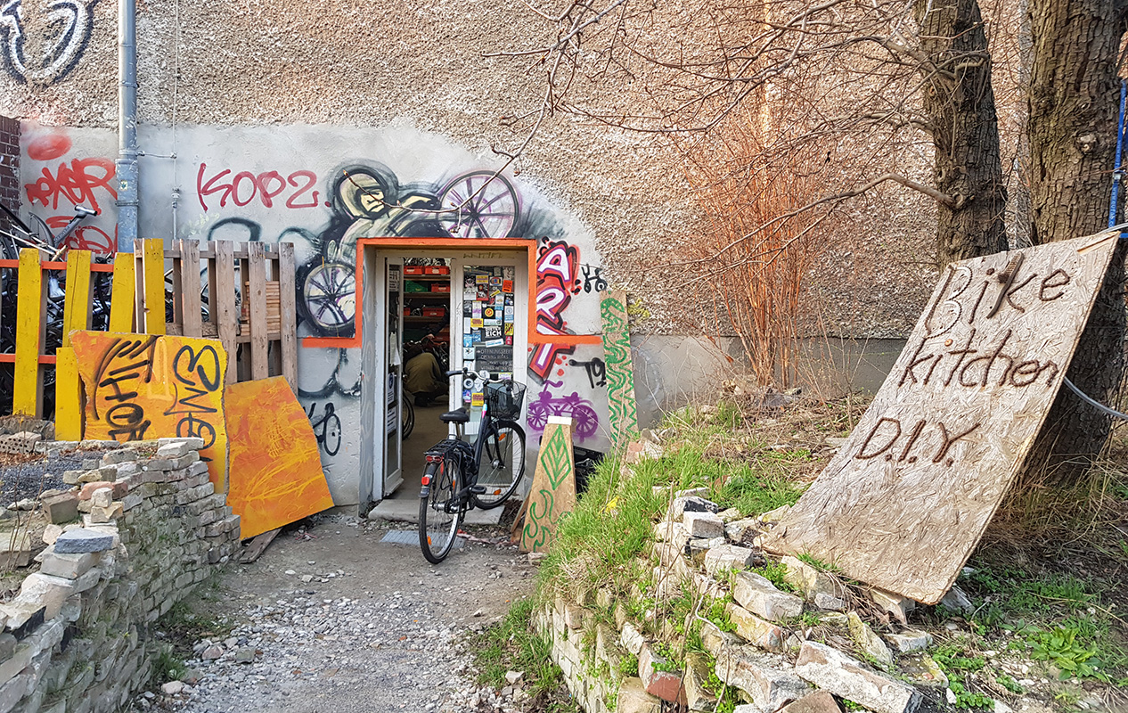 Bike Kitchen North East – Eingang