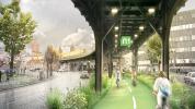 Rendering Viadukt zwischen Oberbaumbrücke und Schlesisches Tor